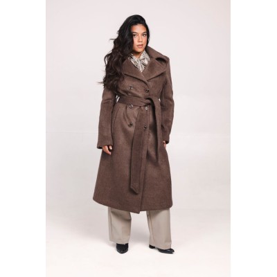 DEMI COAT CHOCOLATE