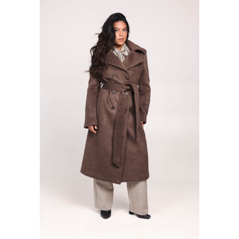DEMI COAT CHOCOLATE