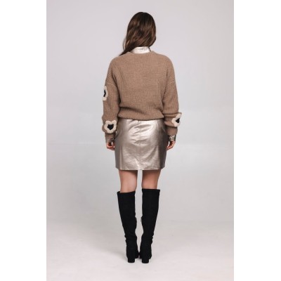 ROSE PULLOVER TAUPE