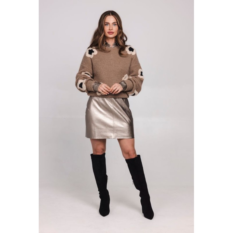 ROSE PULLOVER TAUPE