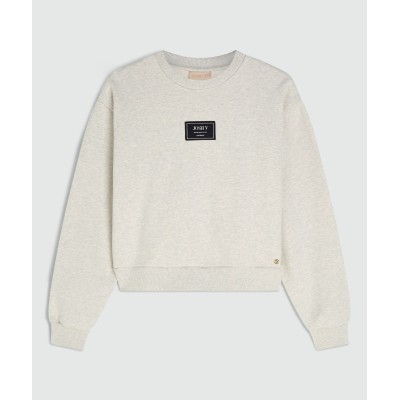 EBAH regular fit sweater - salt melange