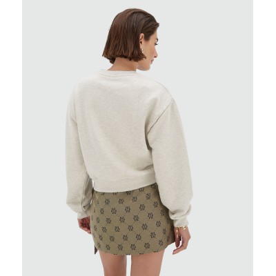 EBAH regular fit sweater - salt melange