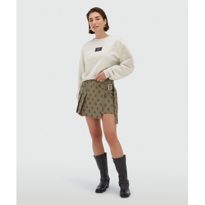 EBAH regular fit sweater - salt melange