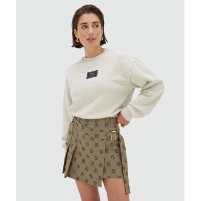 EBAH regular fit sweater - salt melange