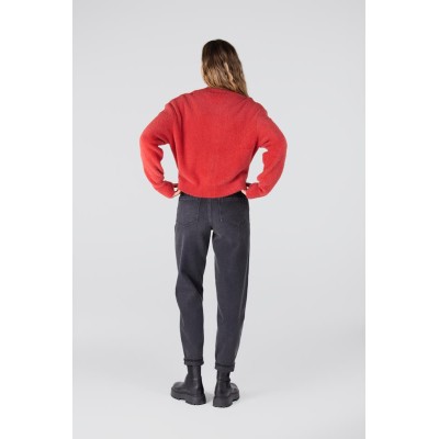 Cloe plush vest | Rood