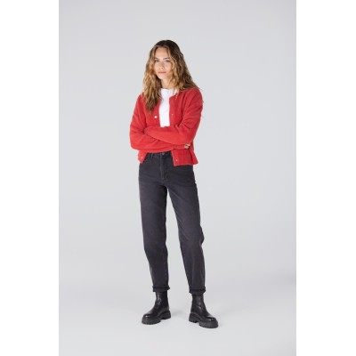 Cloe plush vest | Rood