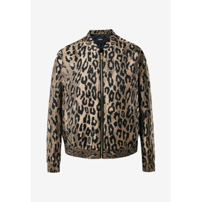 LEOPARD JACQUARD BOMER
