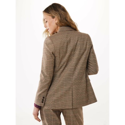 CHECKED BLAZER