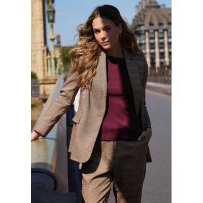 CHECKED BLAZER