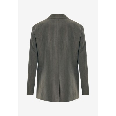 PINSTRIPE LUREX BLAZER
