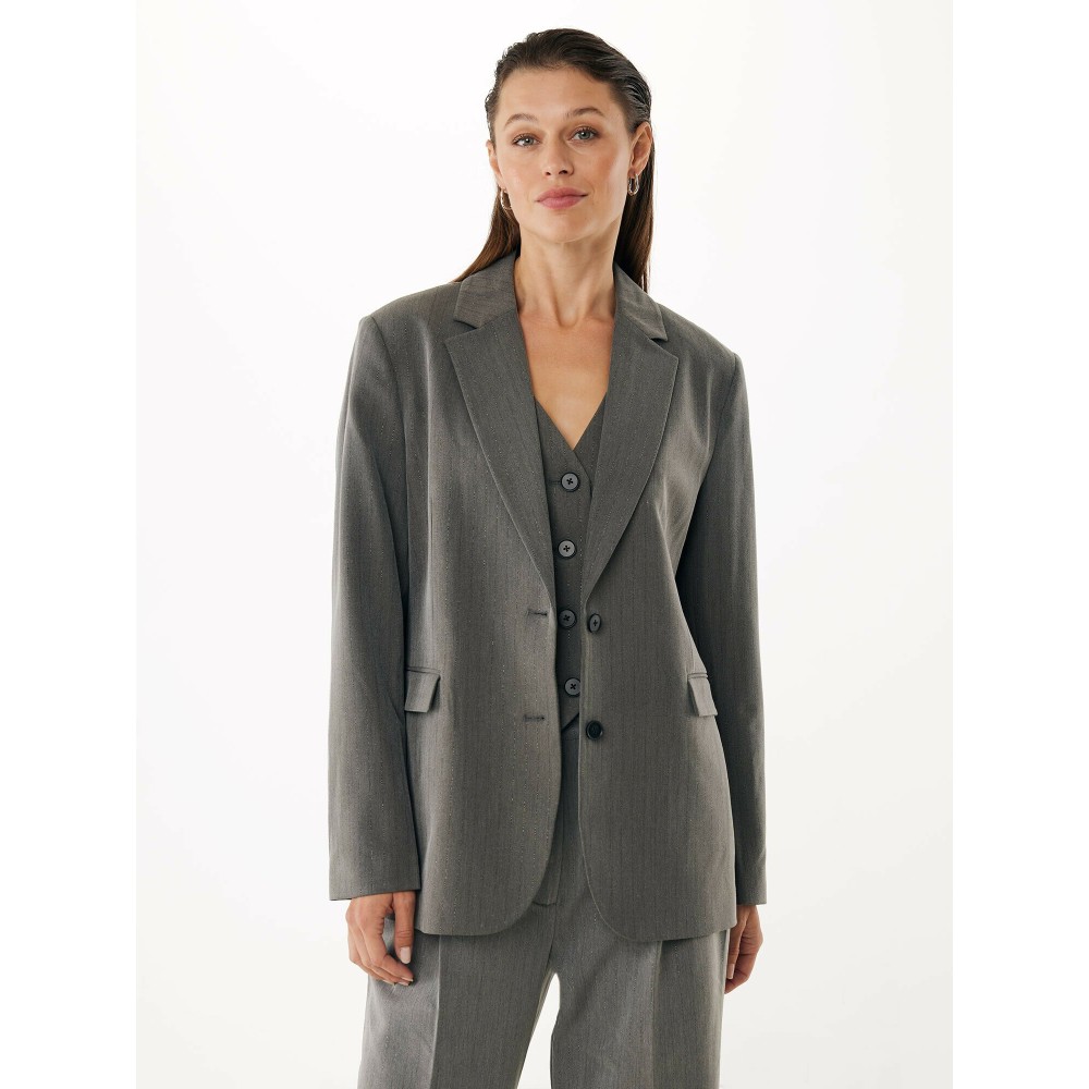 PINSTRIPE LUREX BLAZER
