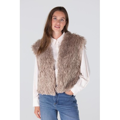 Dali imitatiebont gilet | Zand