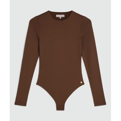 FELICE fitted body - dark brown