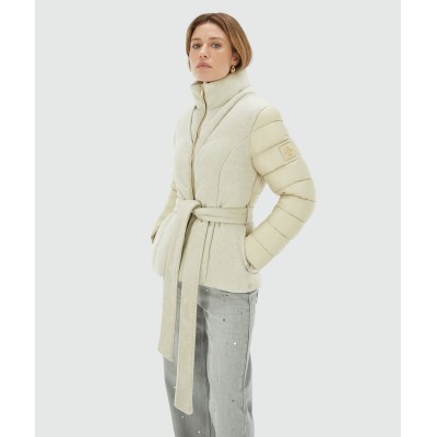 GRACIA puffer coat - light beige