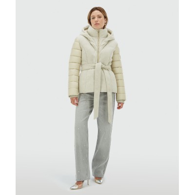GRACIA puffer coat - light beige