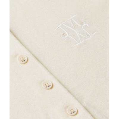 AUDREY slim fit trui met wol - light ecru