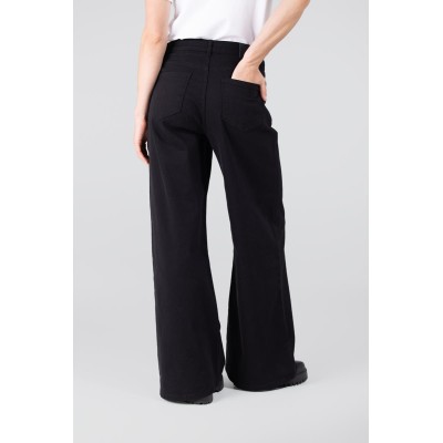 Darling wide leg jeans | Zwart denim