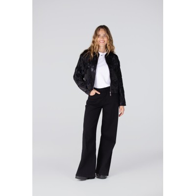 Darling wide leg jeans | Zwart denim