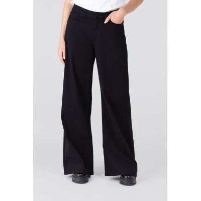 Darling wide leg jeans | Zwart denim