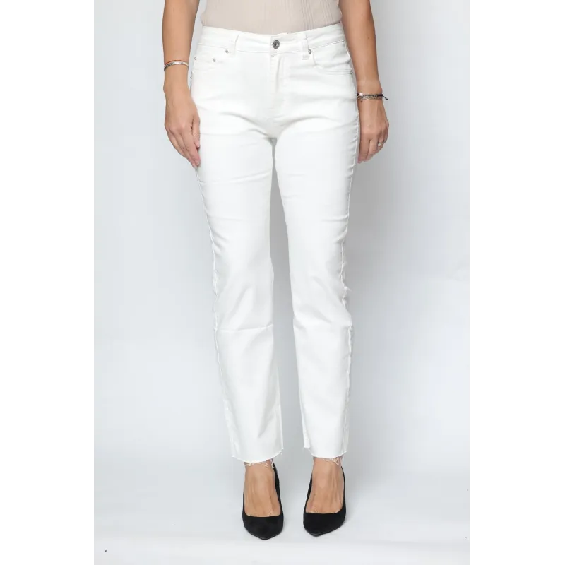 Gianna Off White - Witte jeans  | Bianco
