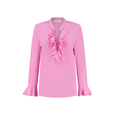 BLOUSE RUCHE - PINK