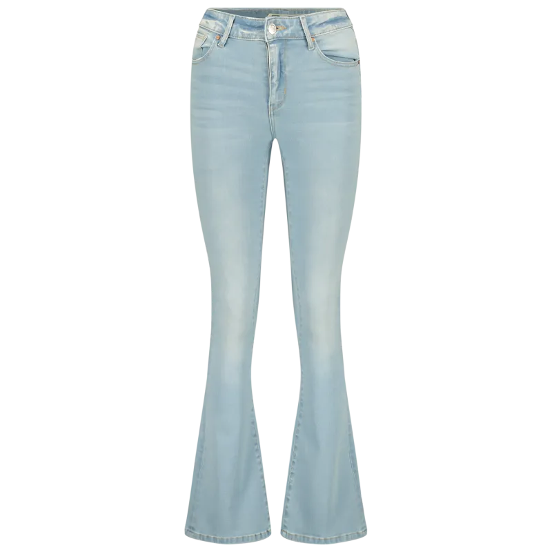 Sunrise Light Blue Stone - Flared Jeans| Raizzed