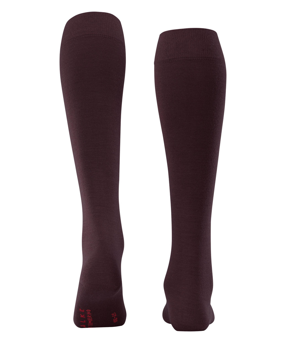 Softmerino Dames kniekous barolo