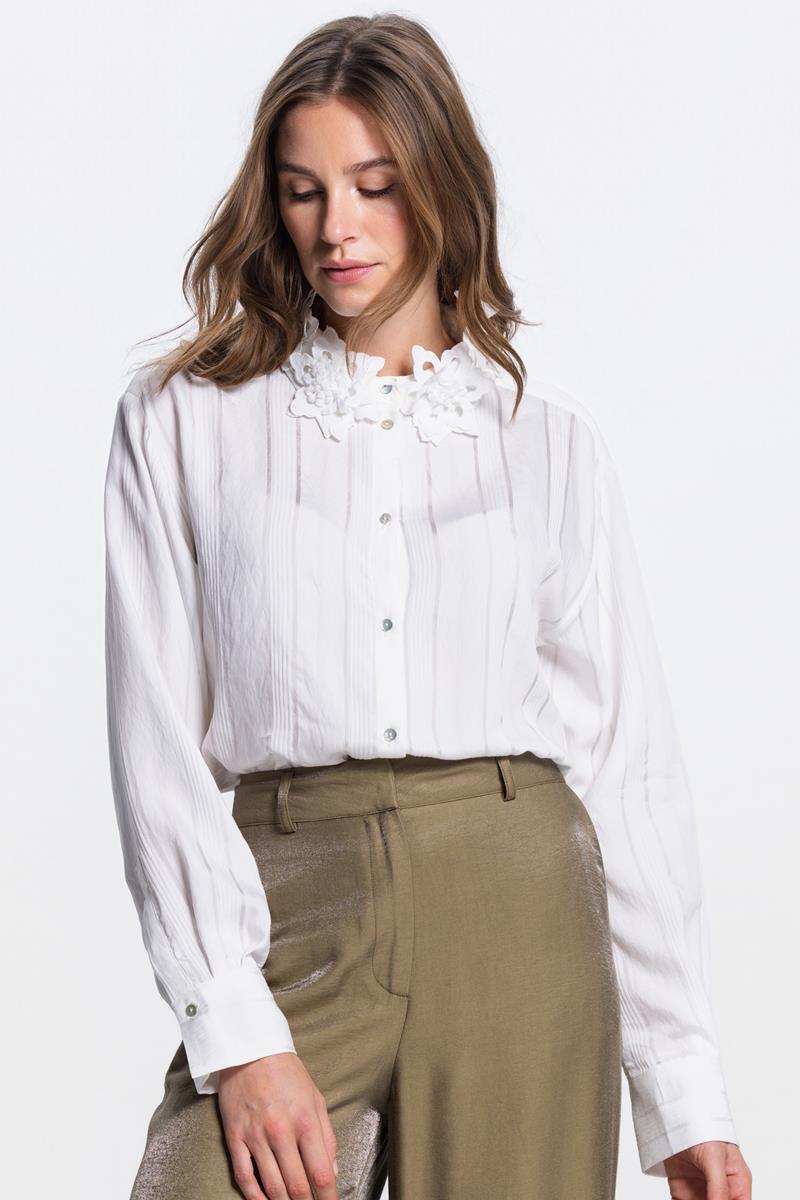 Rabia blouse in Off White