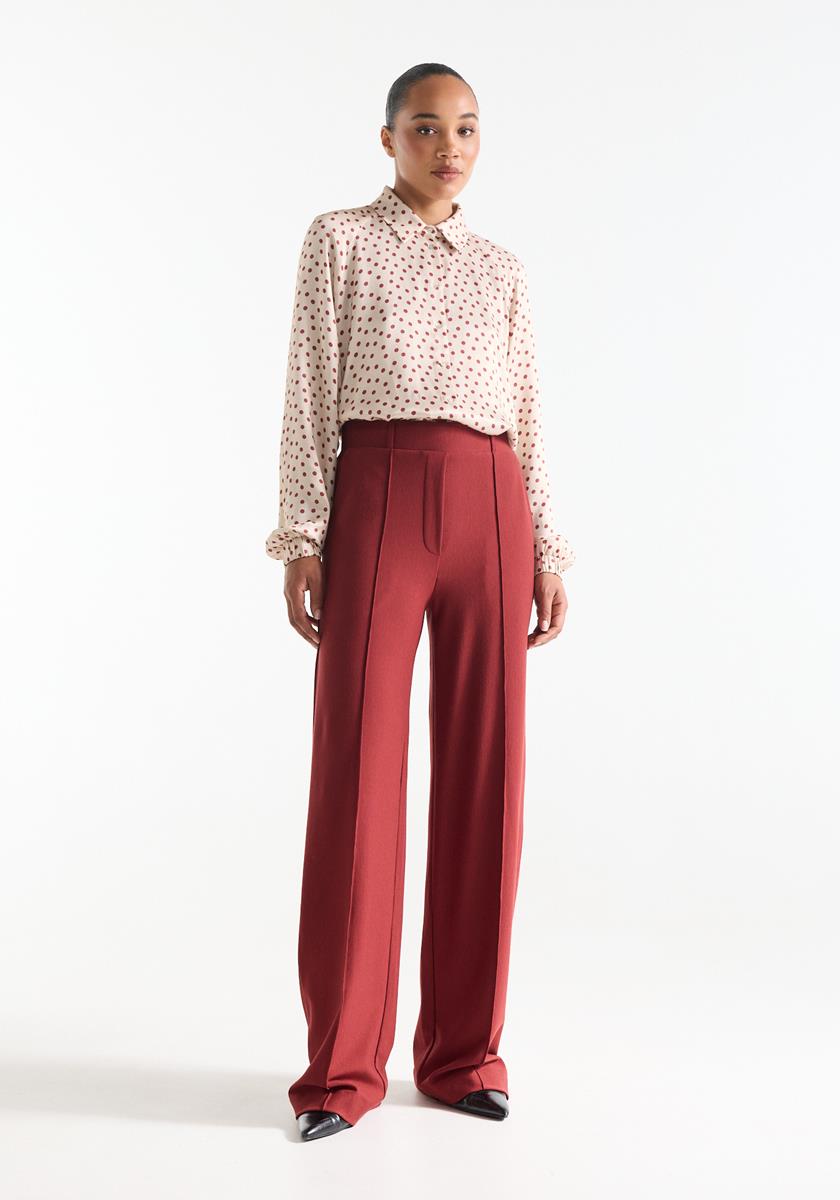 Pantalon Aleid - Rood