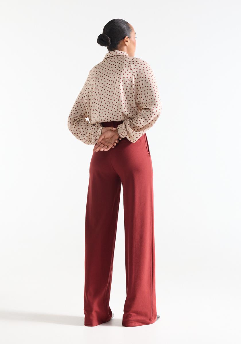 Pantalon Aleid - Rood