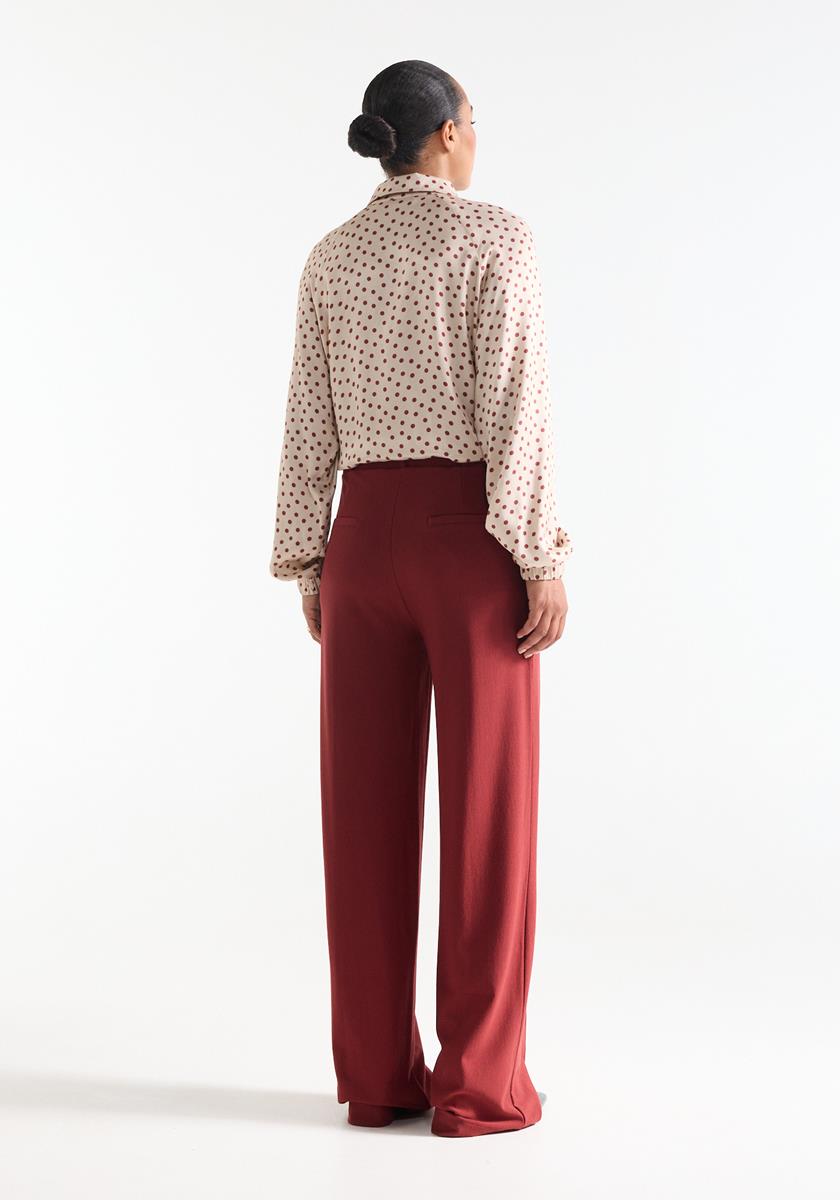 Pantalon Aleid - Rood