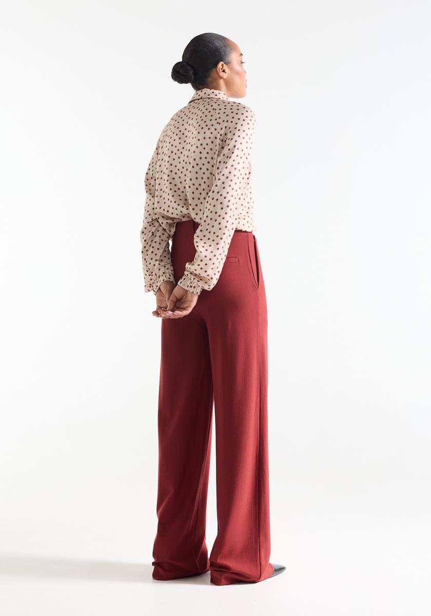 Pantalon Aleid - Rood