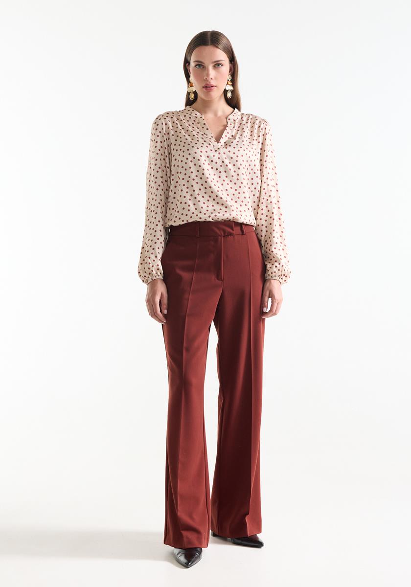 Broek Dessy - Steenrood