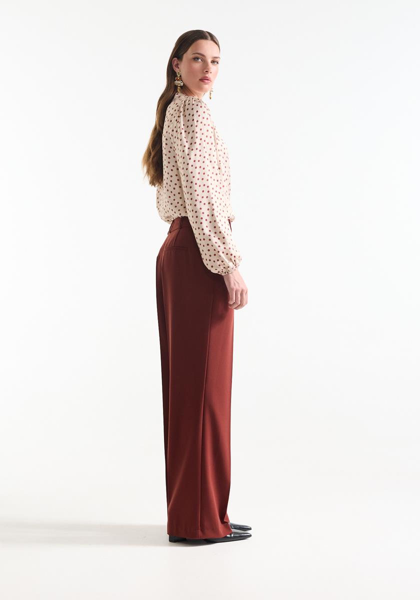 Broek Dessy - Steenrood