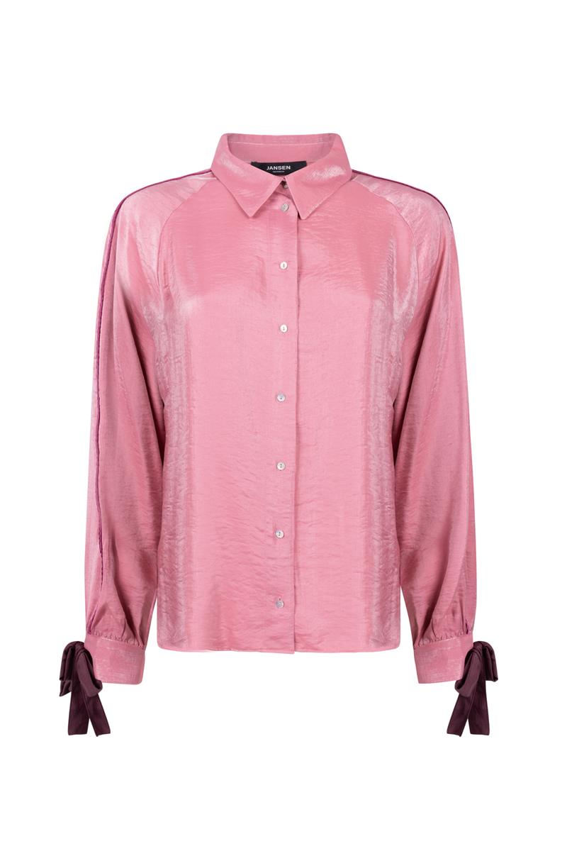 Roze blouse Indie