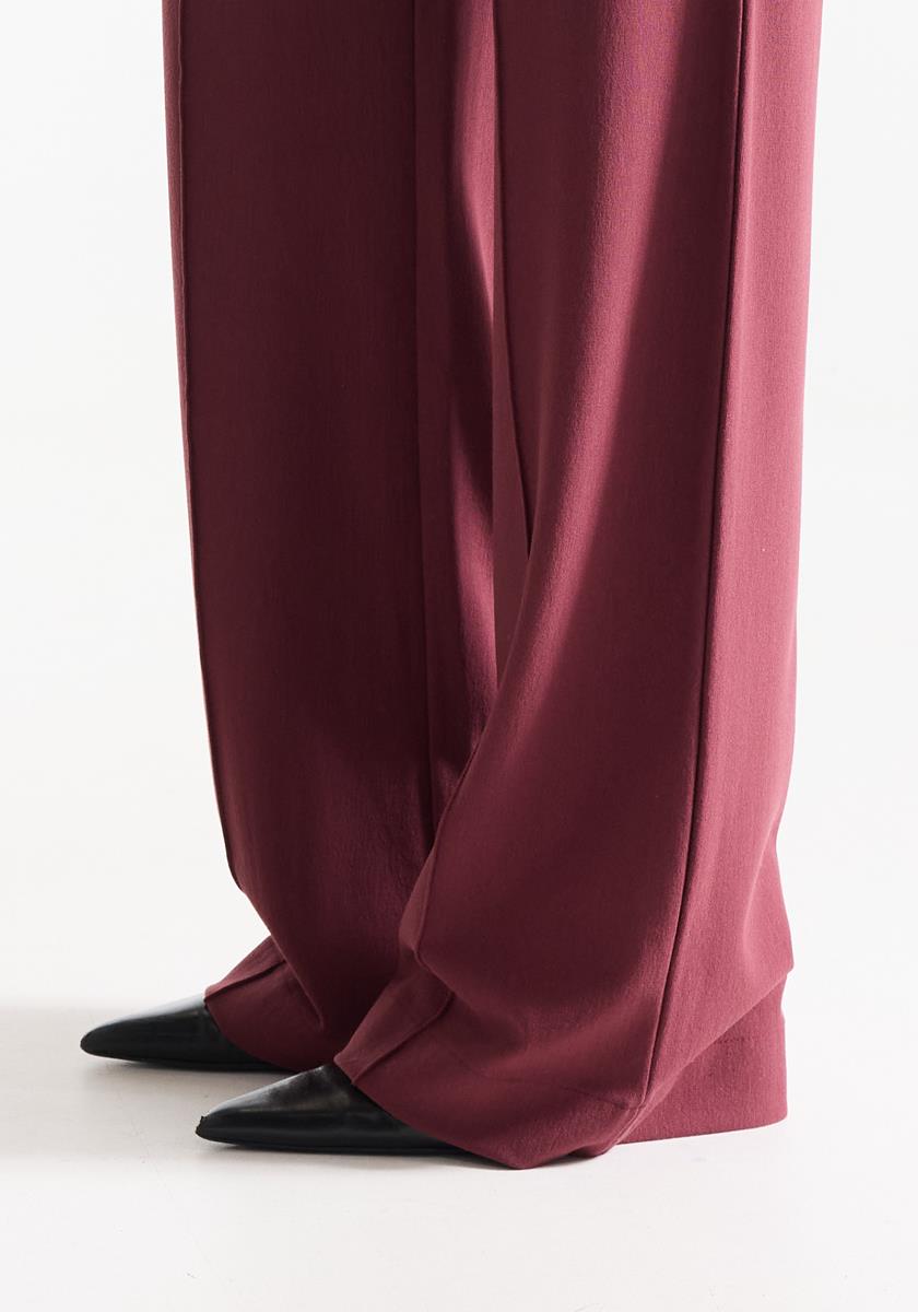 Pantalon Aleid Wijn rood Pantalon