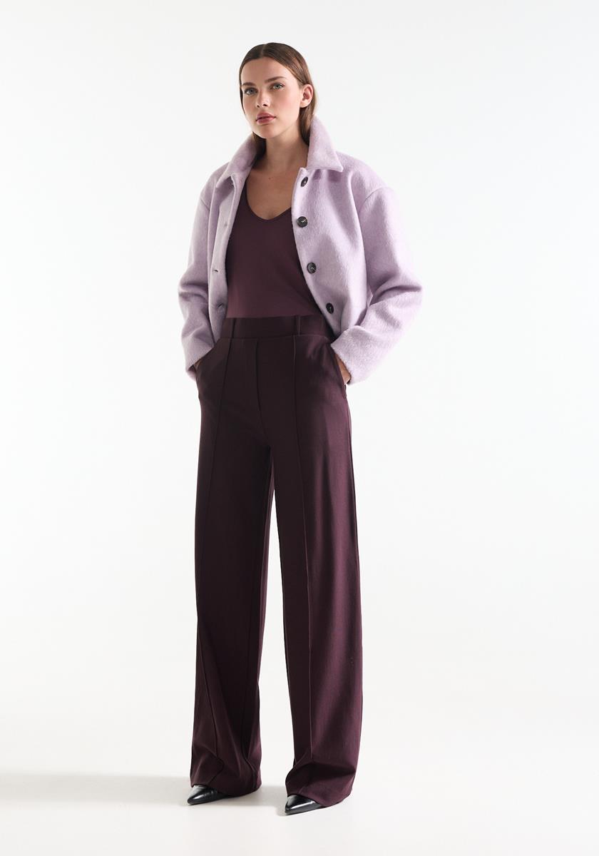 Pantalon Aleid paars