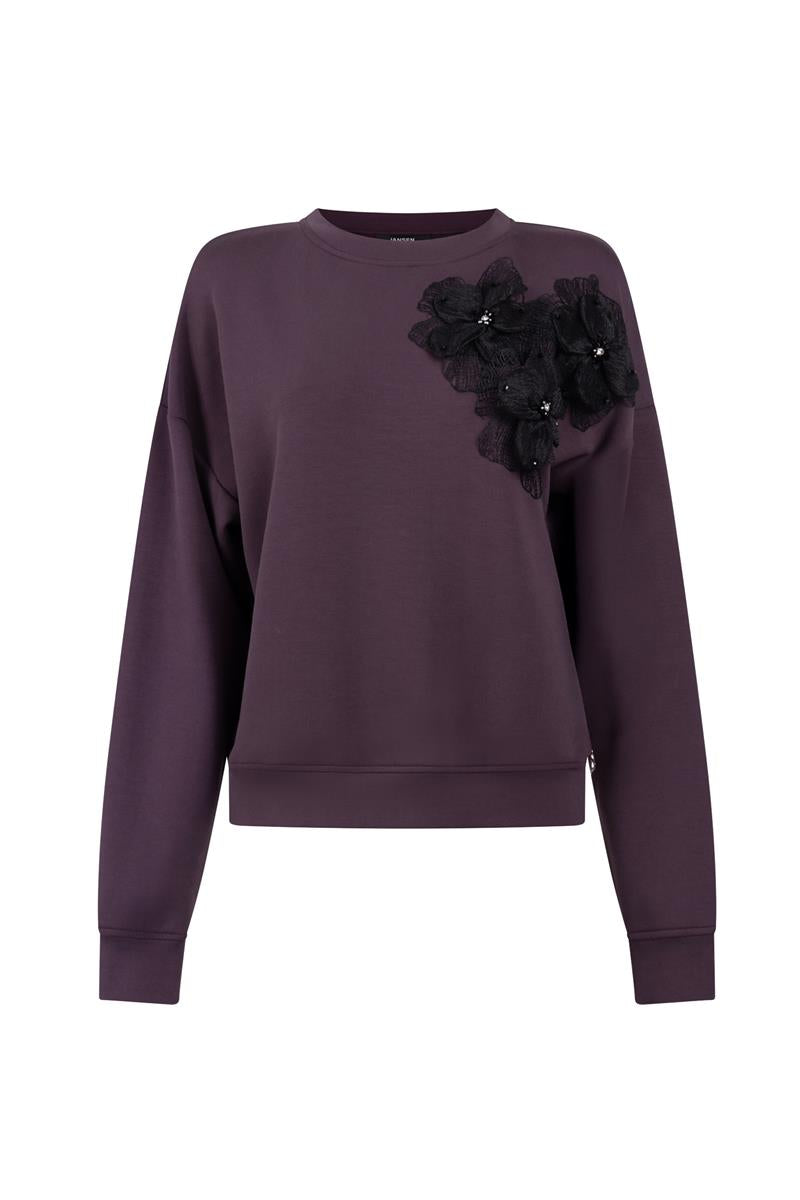 Sweater Carola paars