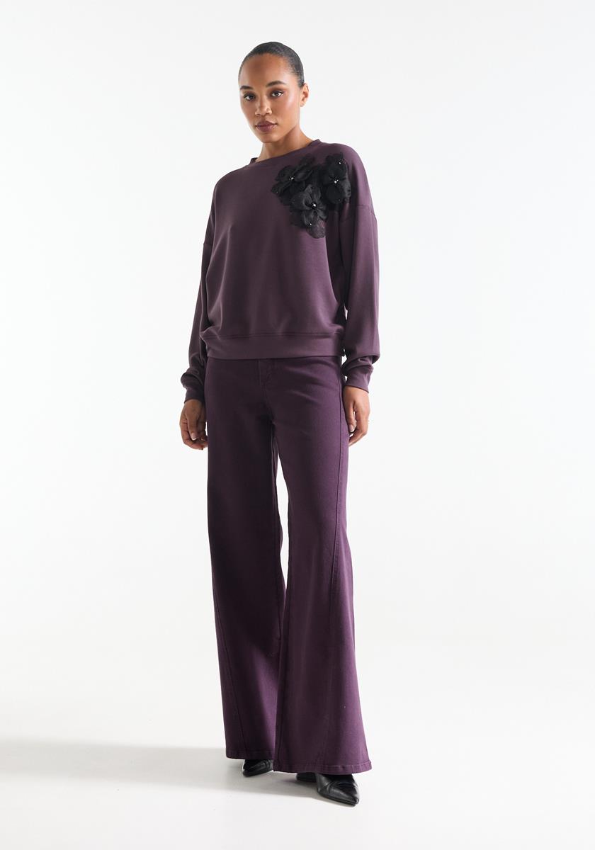 Sweater Carola paars