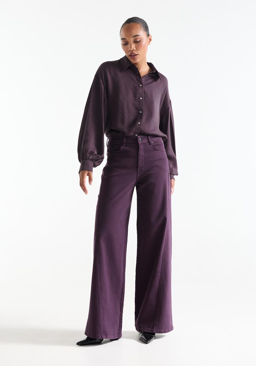 Blouse Imke paars