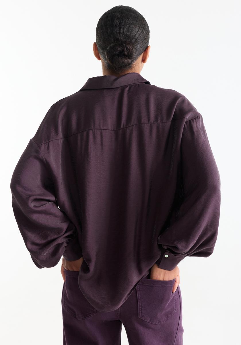 Blouse Imke paars