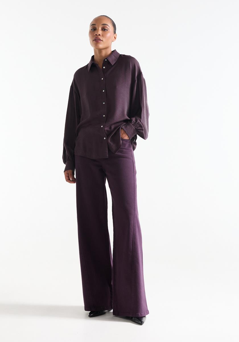 Blouse Imke paars