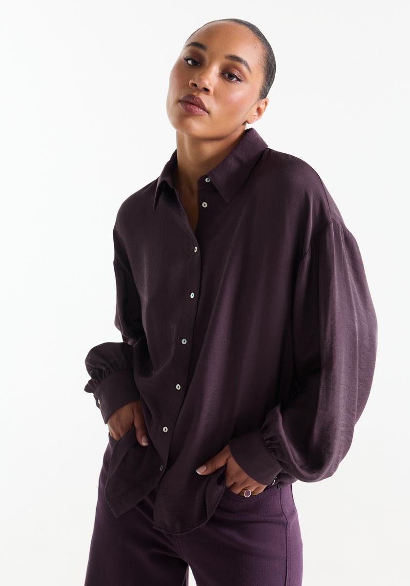 Blouse Imke paars