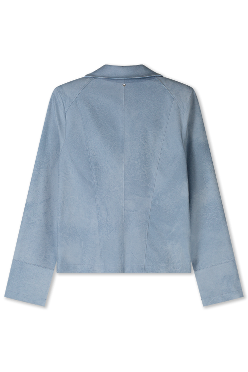 Helena Hart Zipper Biker Jacket - Blauw