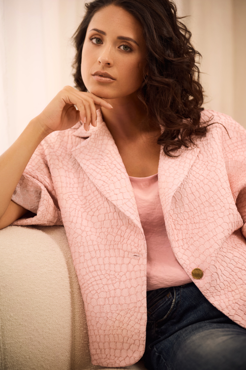 Blazer Pien Croco