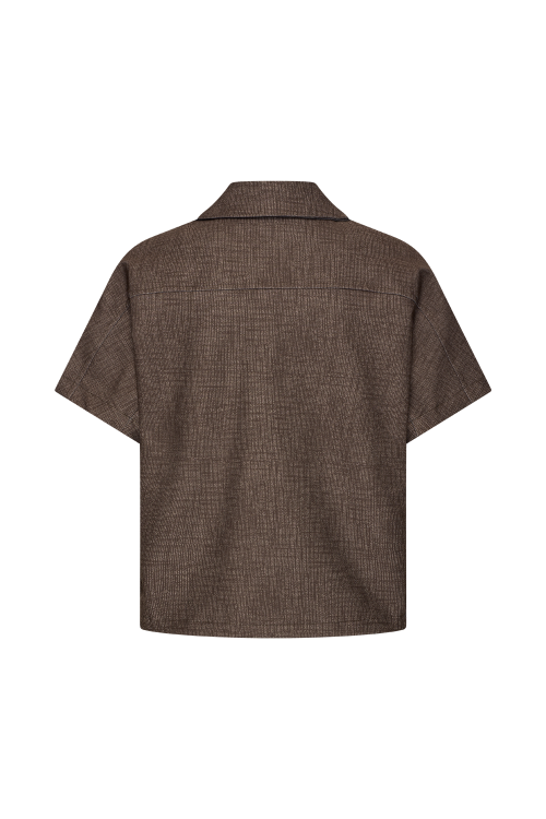 Blazer Mel Lano Linnen - Choco