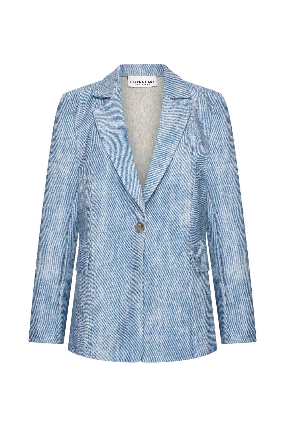 Blazer Tezza Lano Twill - Blauw | Helena Hart