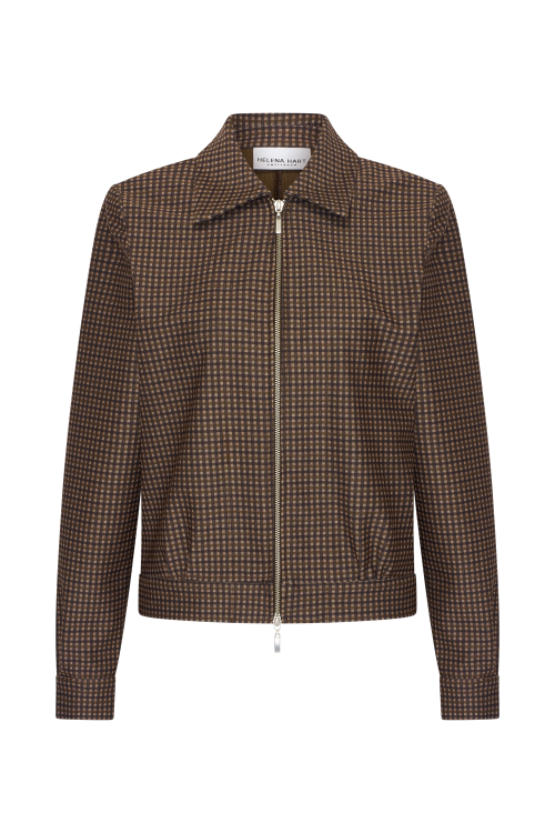Jacket Emmy Lano G. Ruit - Harris Tweed Choco