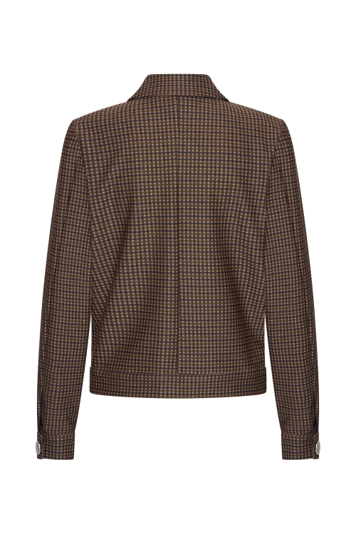 Jacket Emmy Lano G. Ruit - Harris Tweed Choco