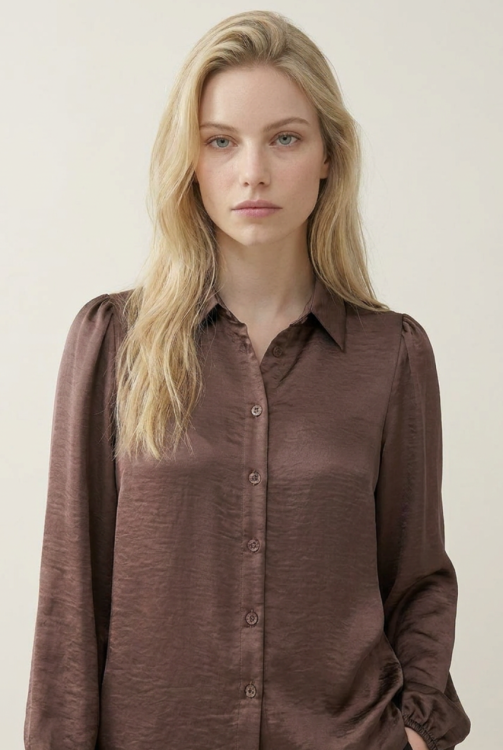 7678 - Blouse Fara choco